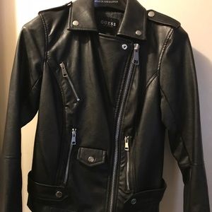 Guess faux Leather Moro Women Jacket